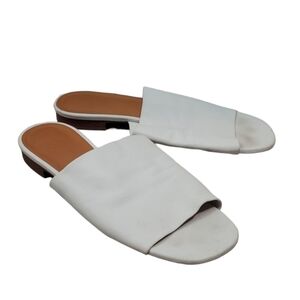 Robert Clergerie Itou Womens Comfort Sandals Leather Slide Shoes sz EUR 37/7